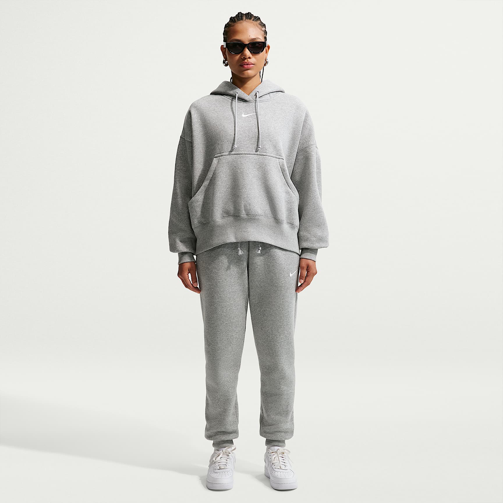 SHANK ニッカスウェット グレー XLサイズ NIKKA Nike Sportswear Phoenix Fleece Women's Mid-Rise Tracksuit Bottoms